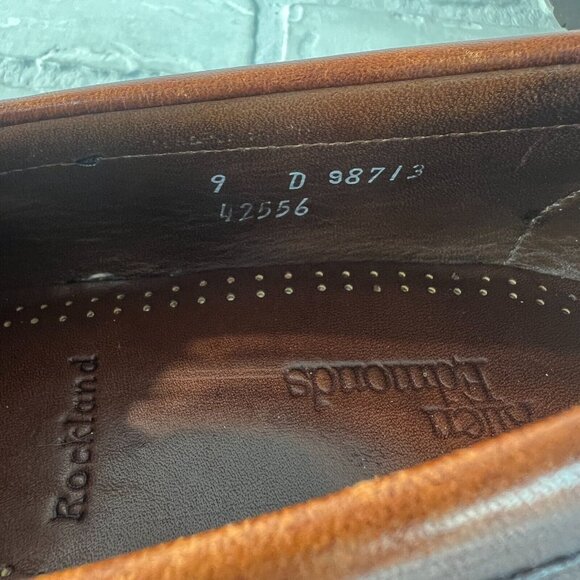ALLEN EDMONDS Rockland Penny Loafer Mens 9 D Brown Leather Classic Shoes main image 11